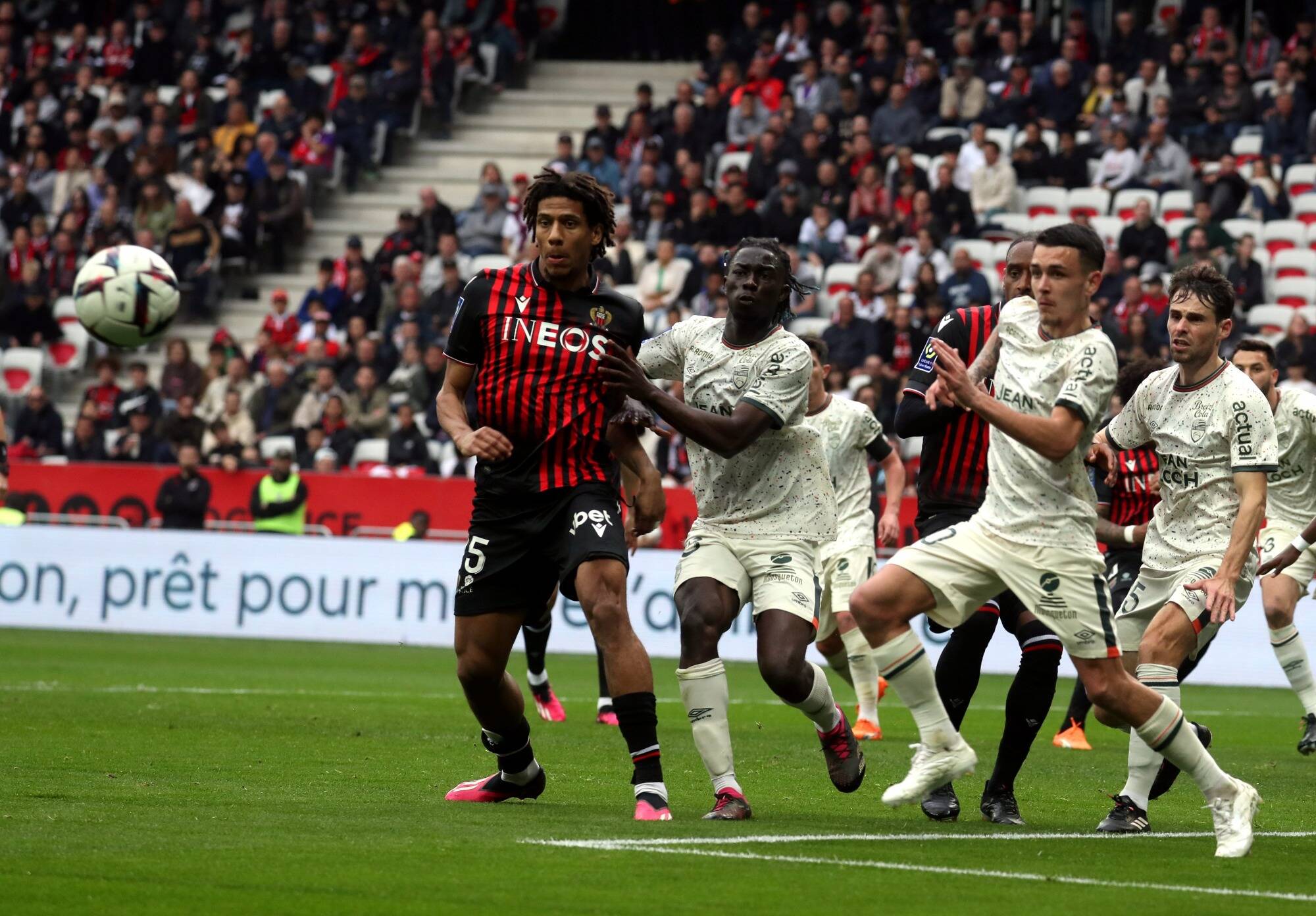 Todibo, en mode équipe de France: découvrez les notes des joueurs de l'OGC Nice contre Lorient