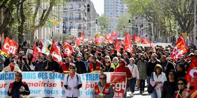Réforme des retraites: des manifestations dans le Var et les Alpes-Maritimes... Suivez en direct avec nous les rassemblements du 1er mai