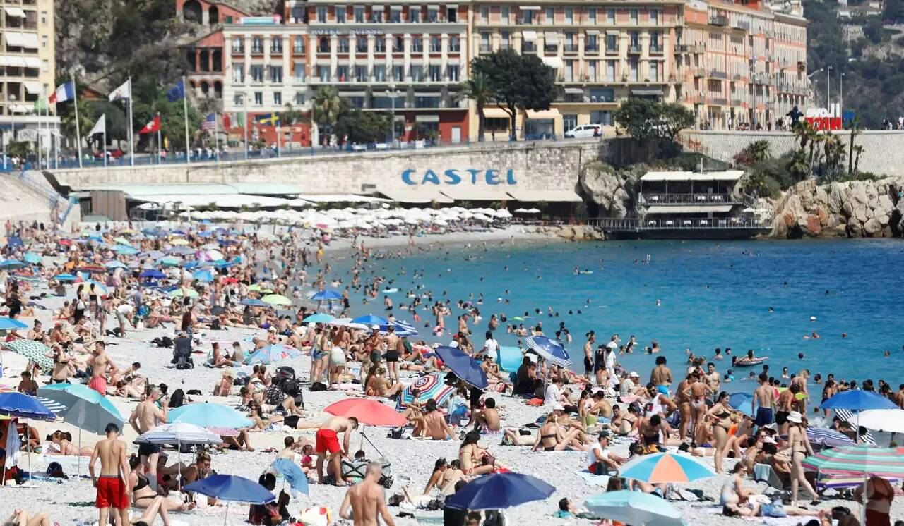 Alerte canicule: la température de la mer Méditerranée grimpe et atteint un niveau presque record à Nice