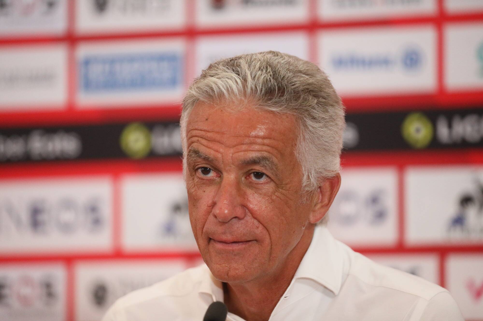 Le président de l'OGC Nice Jean-Pierre Rivère confirme le départ de Ghisolfi et fixe le cap
