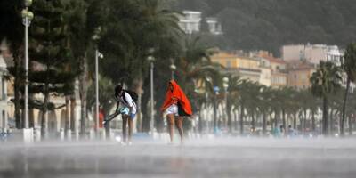 Nuages et pluie attendus ce mardi sur la Côte d'Azur, des rafales jusqu'à 55km/h sur le littoral