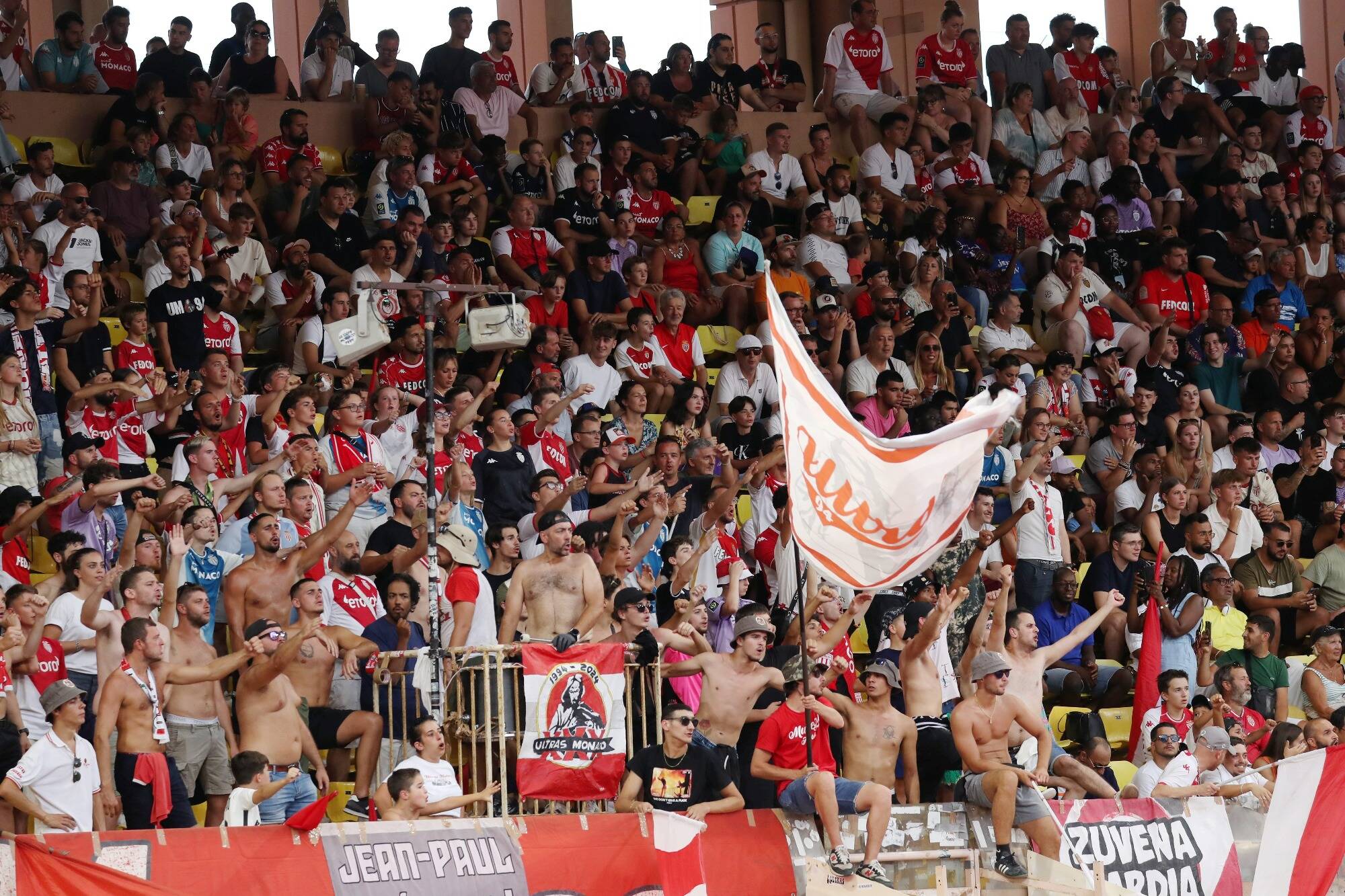 Malgré le faux-pas contre Nice, les supporters de l'AS Monaco prennent du plaisir depuis le début de saison