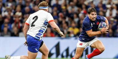 Coupe du monde de rugby: titulaire et capitaine, Antoine Dupont sera bien là face aux Springboks en quart de finale