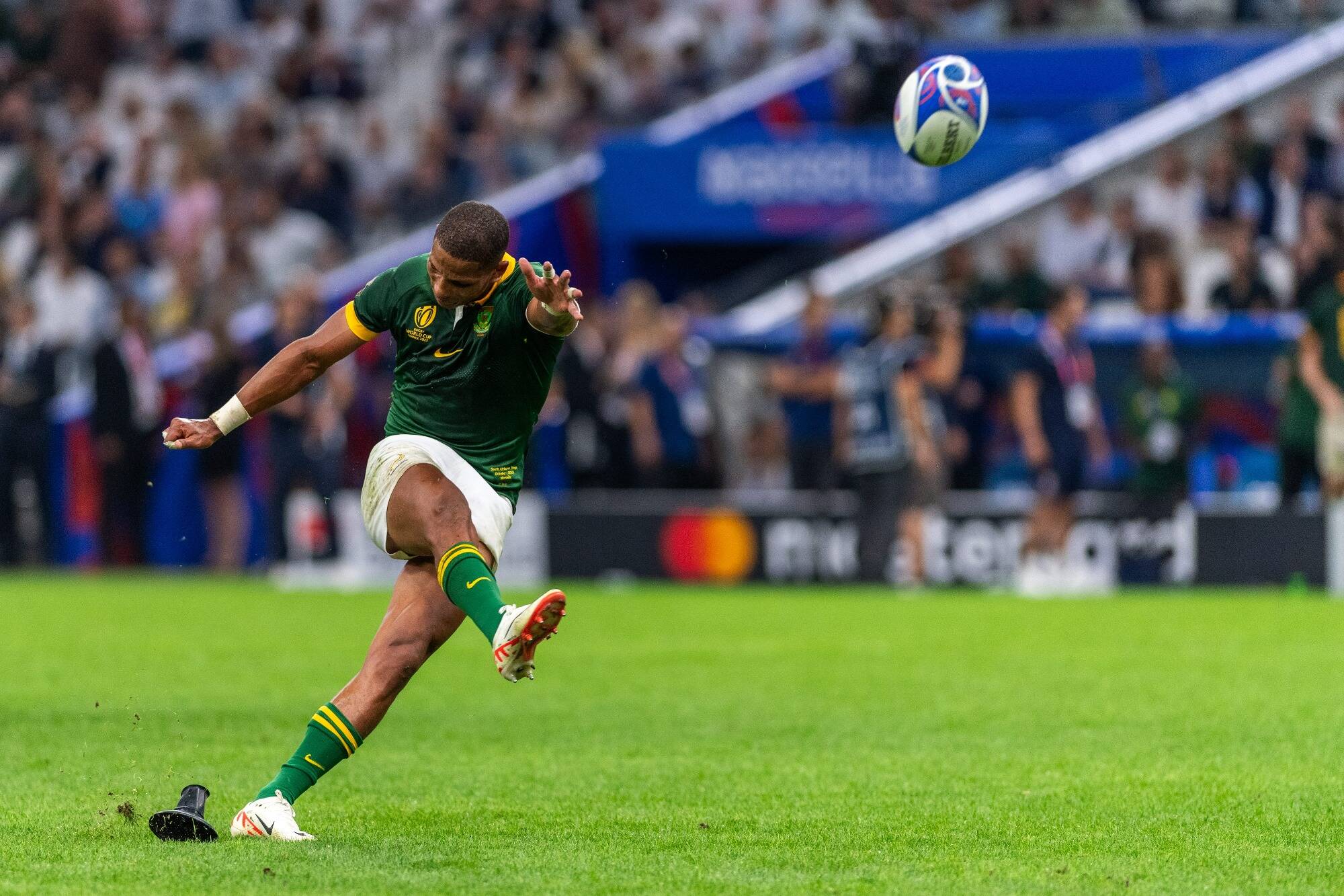 Reinach et Libbok titulaires et un 5-3 sur le banc: voici la composition de l'Afrique du Sud pour le quart de finale face à la France