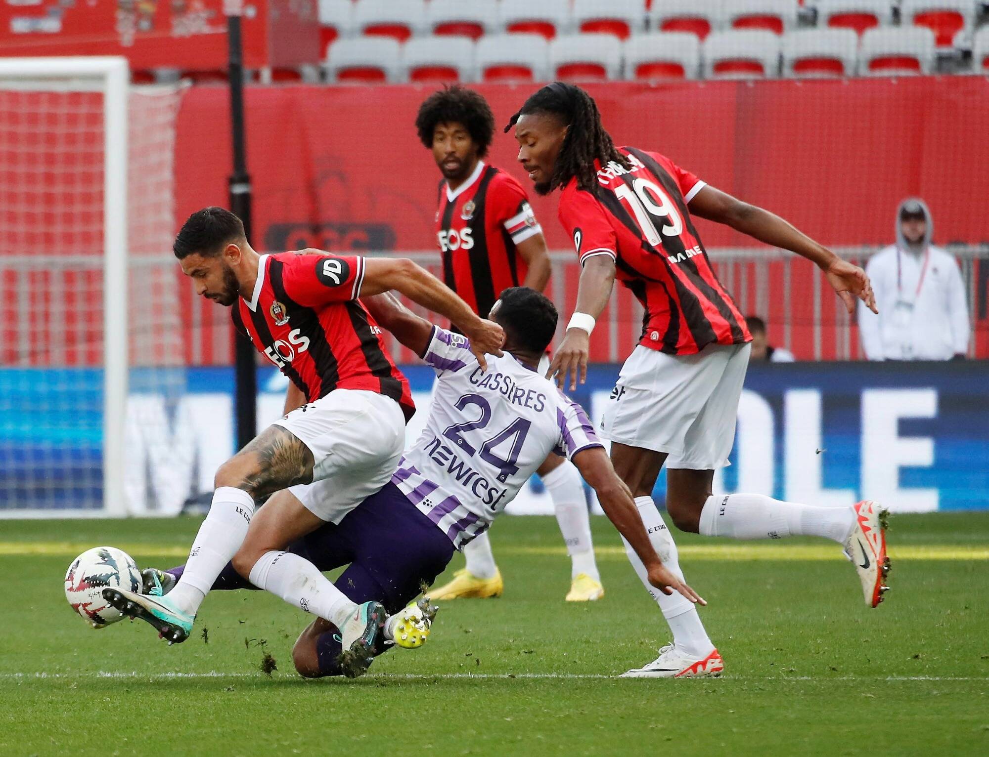 L'OGC Nice gagne encore contre Toulouse (1-0) et bat un record
