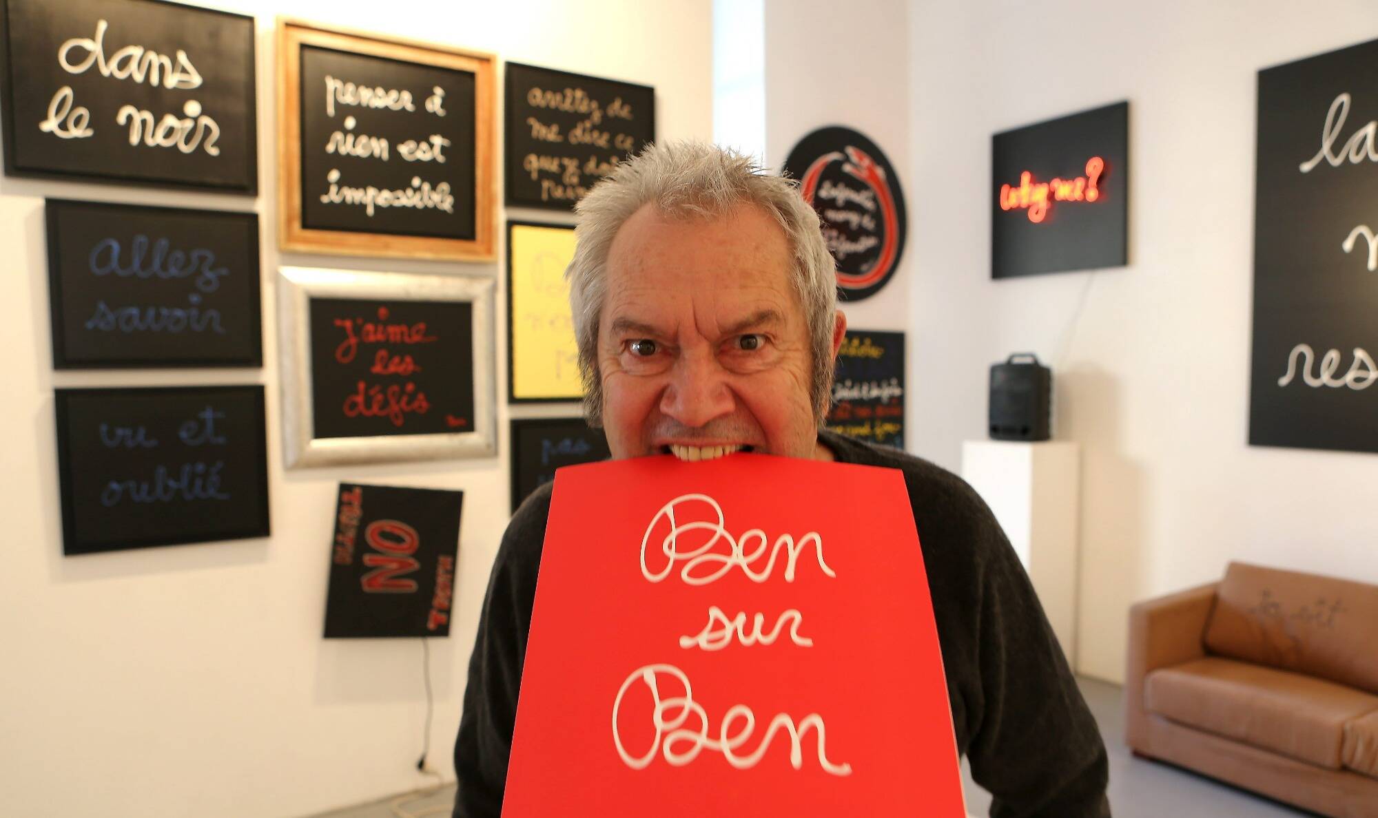 "Ben repoussait sans cesse les frontières, pour mieux écrire, en français, le désastre, l'insolence et la beauté": l'hommage de l'Elysée après la disparition de l'artiste niçois