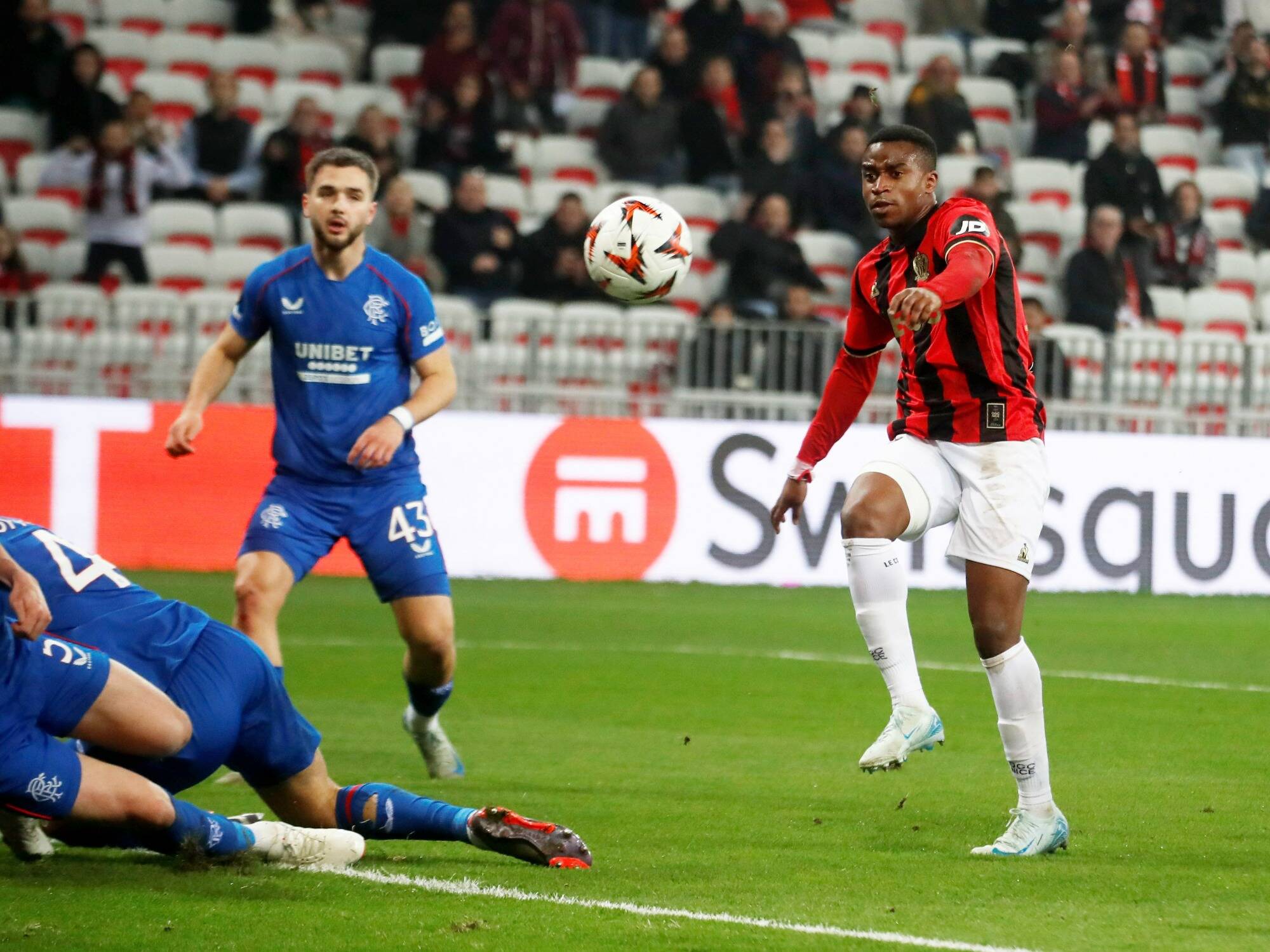 L'OGC Nice en 4-2-3-1 avec Moukoko en pointe à Bastia pour son 8e de finale de Coupe de France