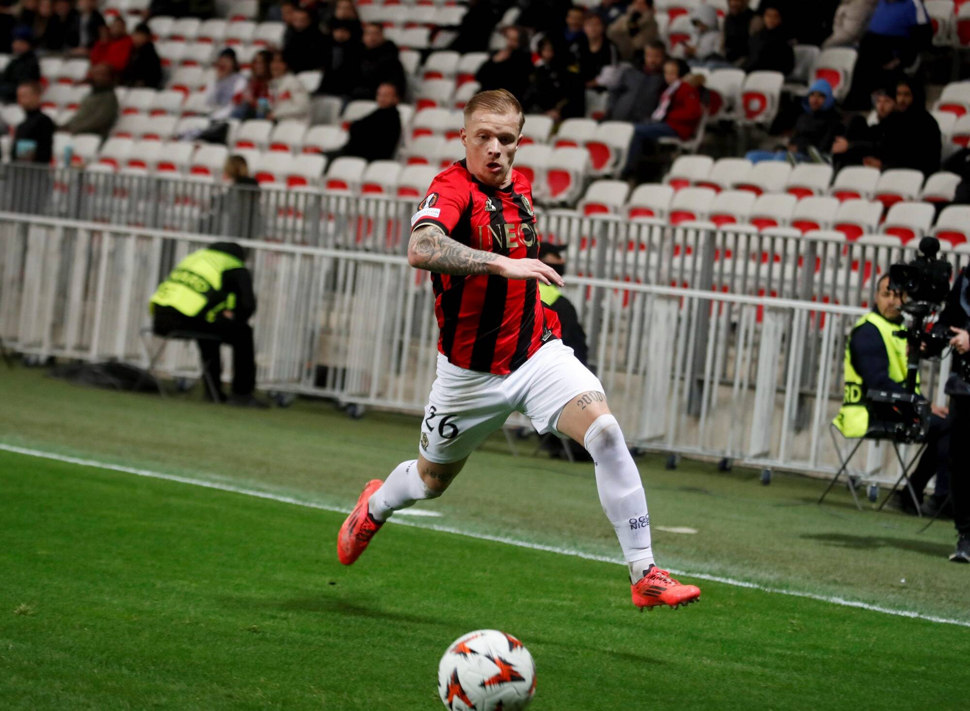 Le onze de l'OGC Nice pour son entrée en lice en Coupe de France contre Corte