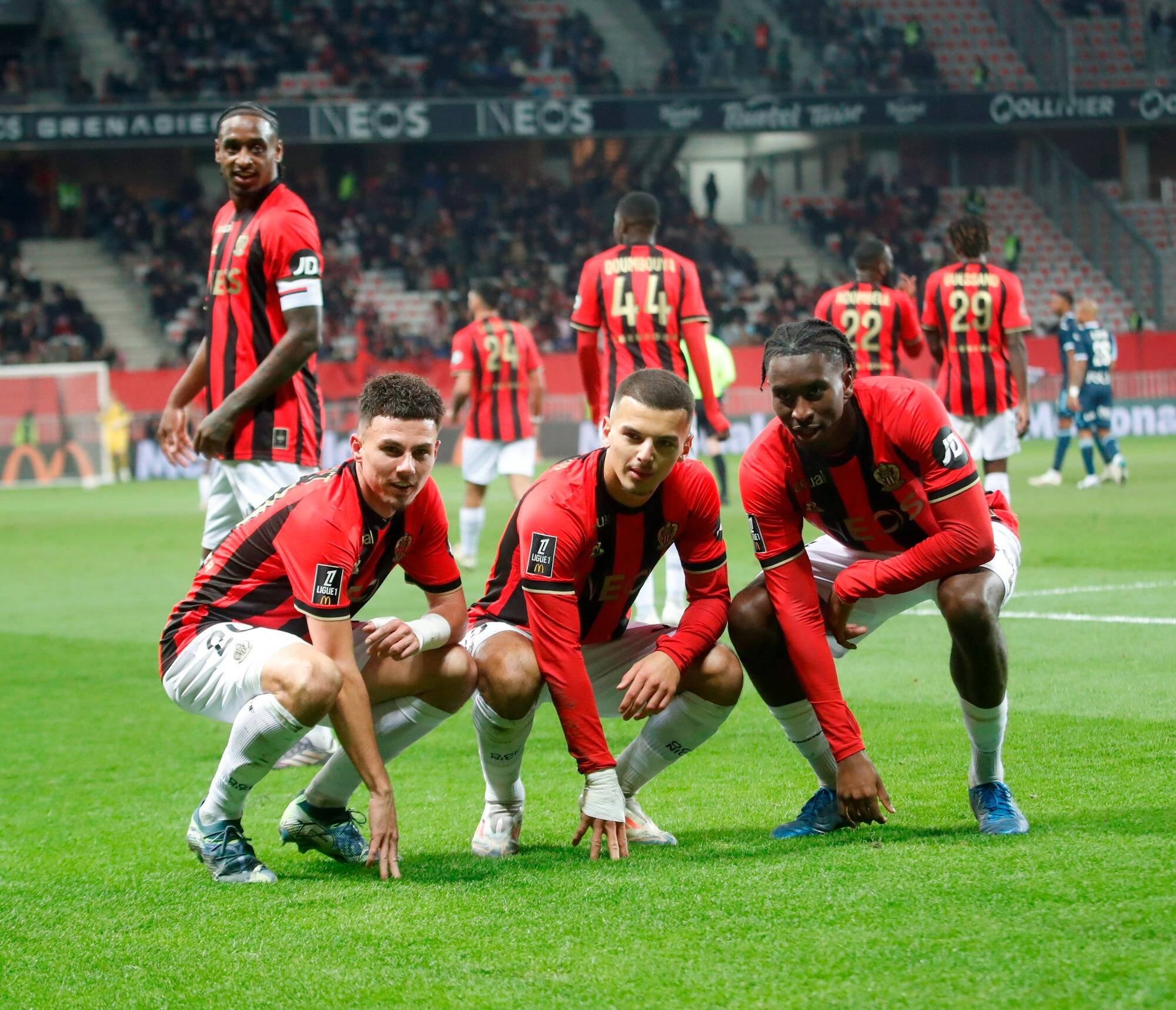 Louchet au bon endroit... Découvrez les notes des joueurs après la victoire de Nice face au Havre