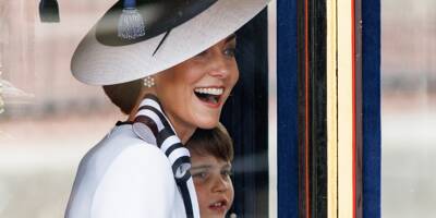 La princesse Kate Middleton en carrosse à Londres pour sa première apparition publique officielle en six mois