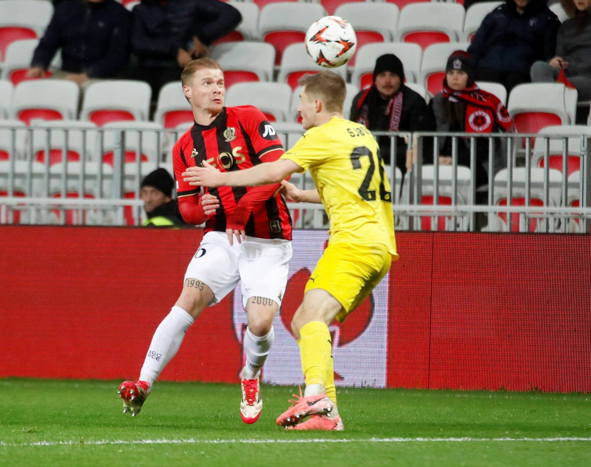 Le défenseur de l'OGC Nice Melvin Bard invité exceptionnel de notre émission Gym Tonic ce jeudi
