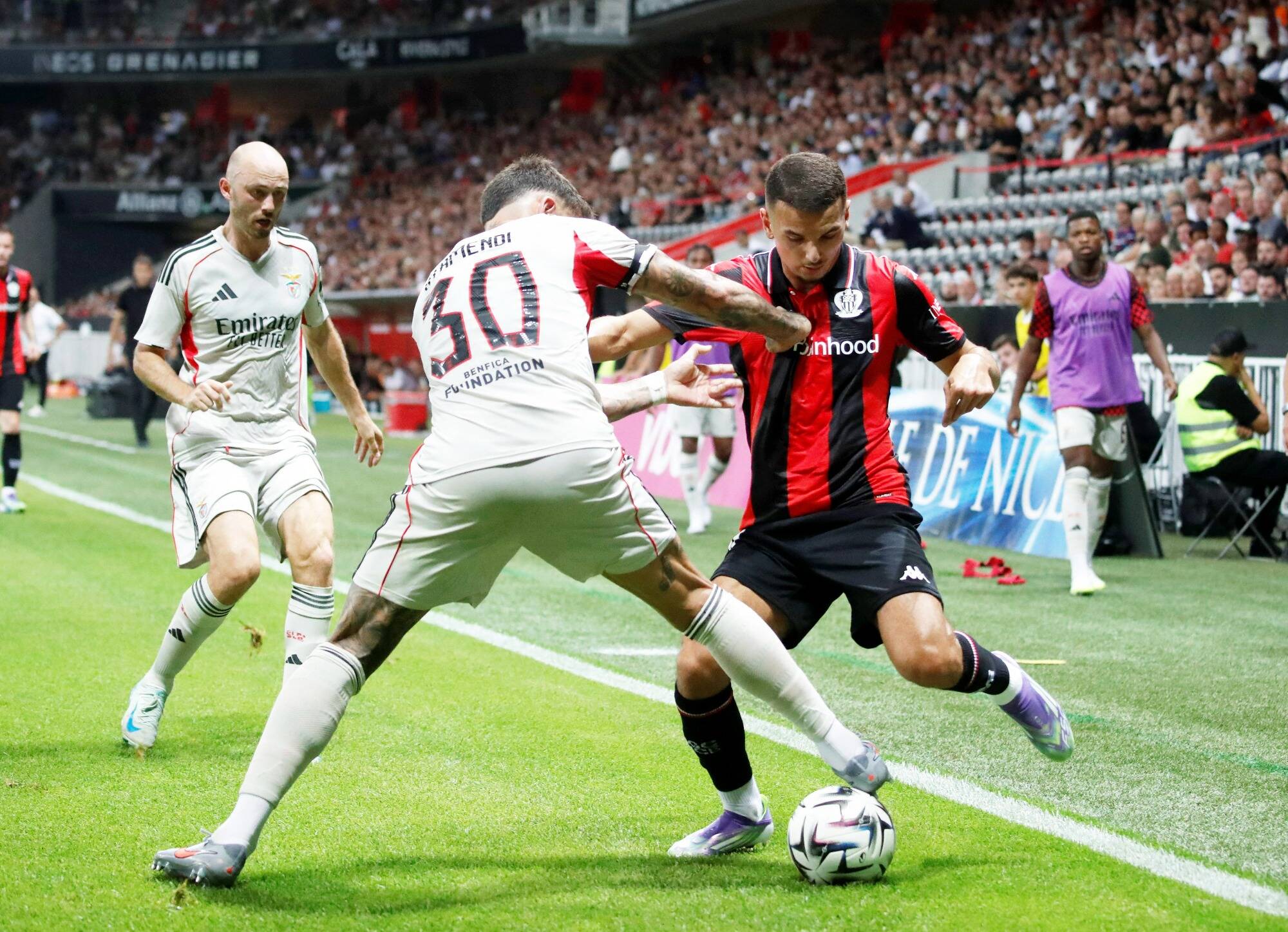 Boudaoui de retour... Le onze de l'OGC Nice pour la reprise du championnat contre Toulouse