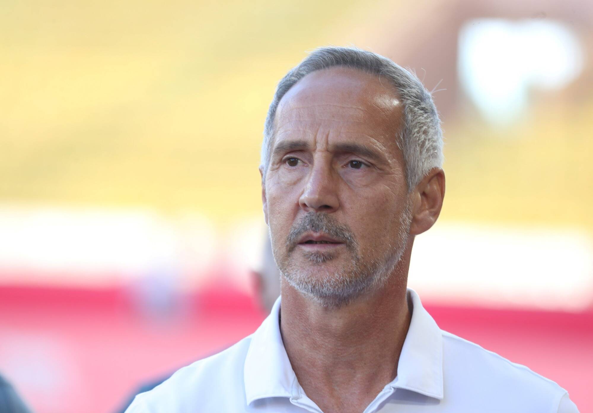 "Je ne suis pas là pour me plaindre": problème d'avion et blessure de Zakaria, Adi Hütter rassurant avant Bruges-Monaco jeudi en Ligue des champions