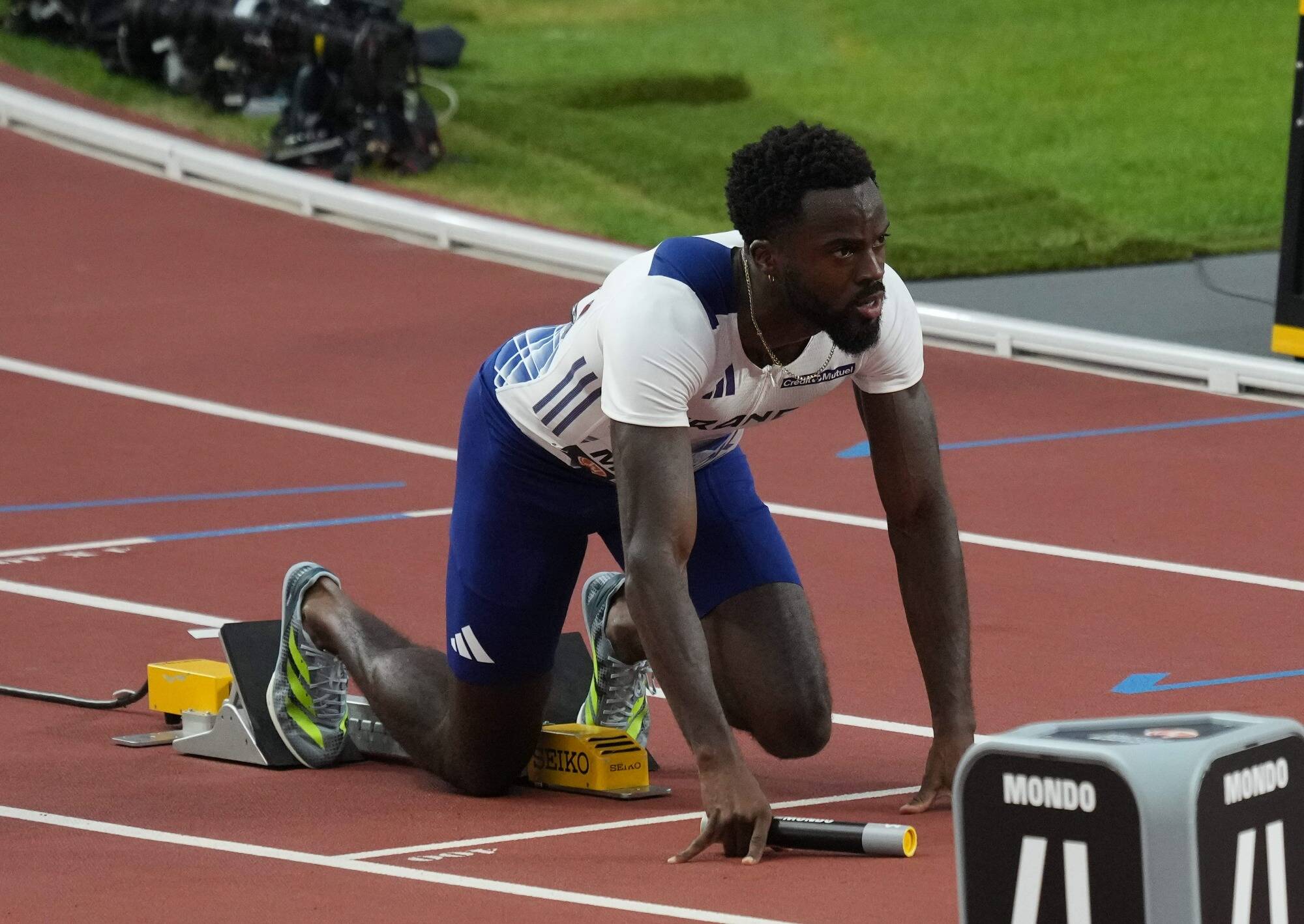 JO-2024: Le Cannois Méba-Mickael Zézé s'est qualifié pour sa première finale olympique avec le relais 4X100 m