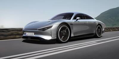 Un prototype d'une voiture électrique Mercedes fait 1.000 kilomètres sans recharge