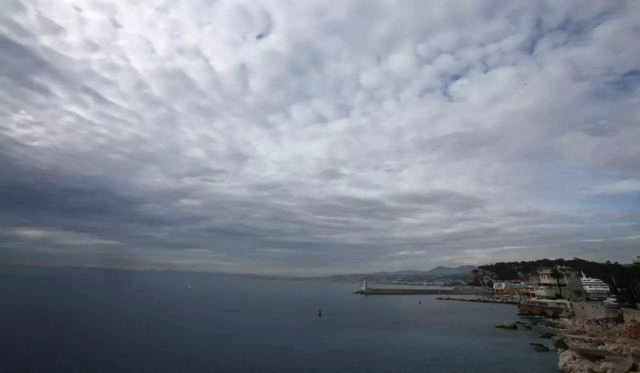 Un ciel voilé et des averses pour terminer la semaine dans les Alpes-Maritimes