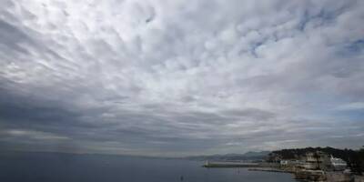 Un ciel voilé et des averses pour terminer la semaine dans les Alpes-Maritimes