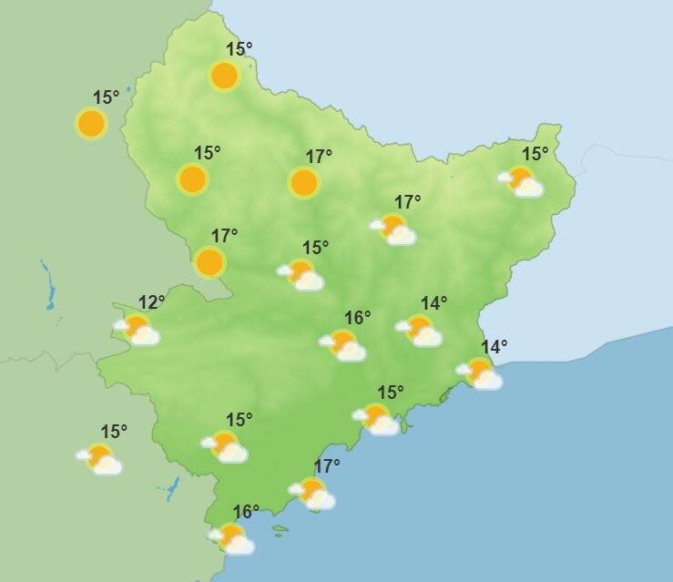 Quel Temps Fera T Il A 10 Km De Chez Vous La Meteo Du Week End Sur La Cote D Azur Nice Matin