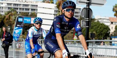 Le cycliste azuréen Rudy Molard sur le podium des championnats de France