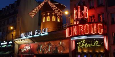 Elles étaient tombées dans la nuit il y a deux mois, le Moulin Rouge retrouve ses ailes à Paris