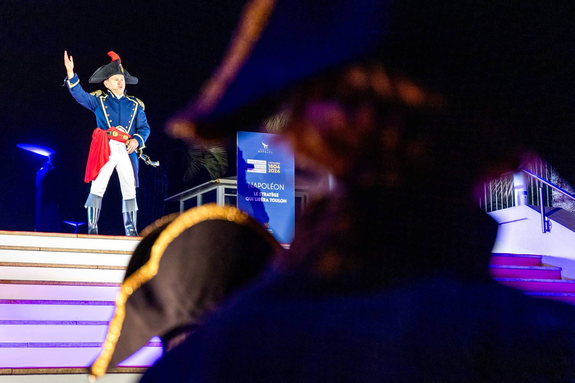 Spectacle et reconstituions à Saint-Raphaël pour les 220 ans du sacre de Napoléon