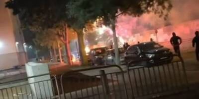 Présence du Raid, tirs de mortier et poubelles brûlées: les incidents dans les Alpes-Maritimes en direct depuis les réseaux sociaux