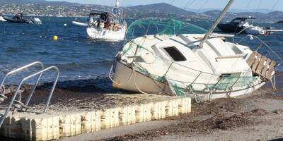 Gros coup de vent dans le golfe de Saint-Tropez: quatre bateaux endommagés, un marin sérieusement blessé