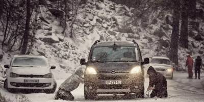 Des gelées matinales dans les Alpes-Maritimes, le département bientôt placé en vigilance neige-verglas
