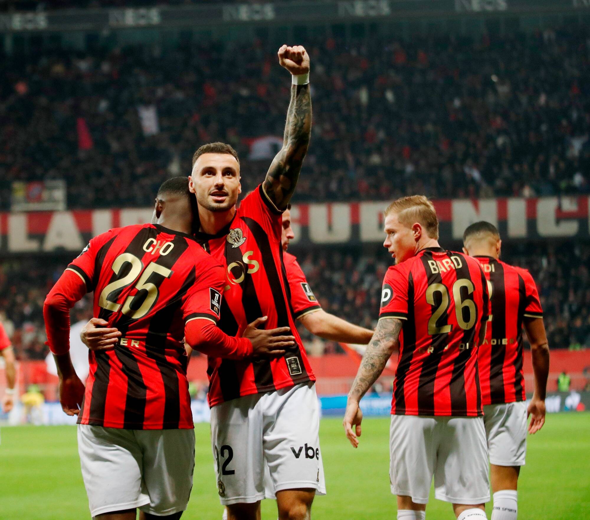 L'OGC Nice prend sa revanche contre l'OM (2-0)