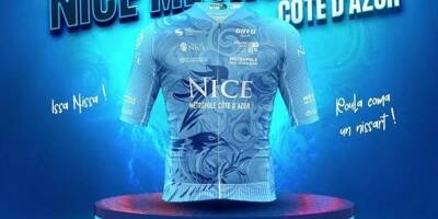 Cyclisme: voici à quoi va ressembler le nouveau maillot de Nice Métropole Côte d'Azur