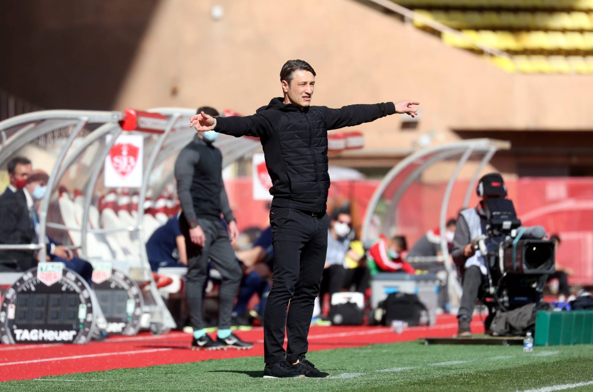 L'entraîneur de l'AS Monaco Niko Kovac attend "une réaction" contre l' OGC Nice en Coupe de France