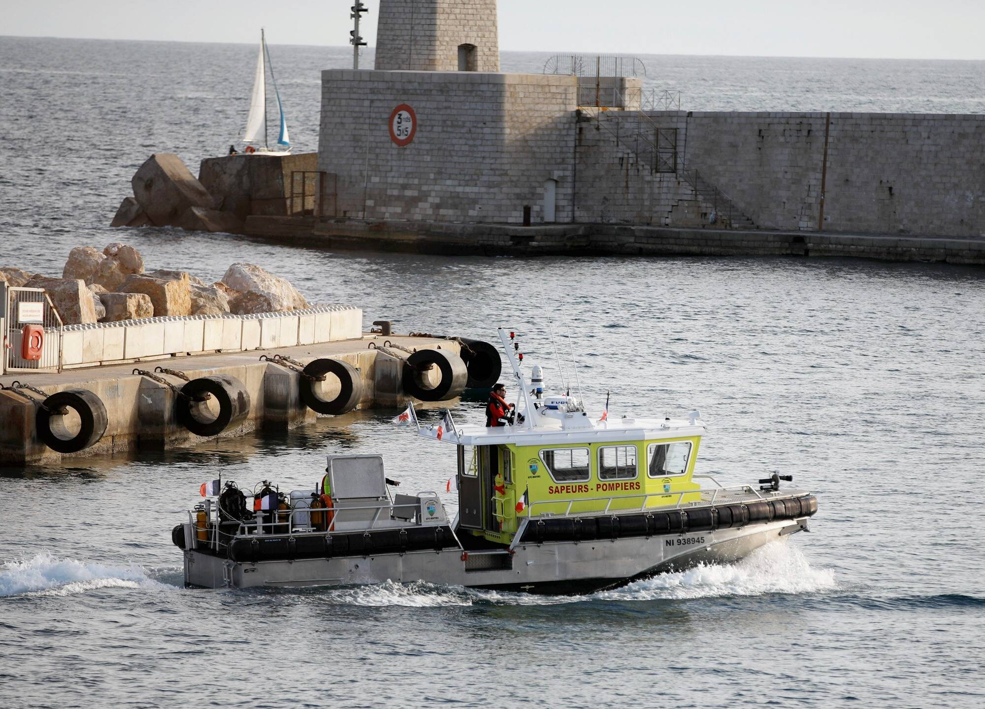 Une nouvelle vedette pour les sapeurs-pompiers de Nice