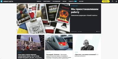 Pourquoi Novaïa Gazeta, dernier bastion de la presse libre en Russie, suspend ses publications
