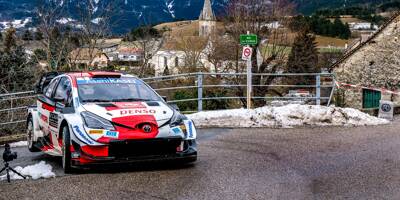La 2e étape du Rallye Monte-Carlo sourit aux Toyota Yaris WRC d'Evans et Ogier