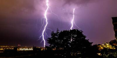 Journée orageuse ce dimanche, les Alpes-Maritimes en vigilance jusqu'à 20 heures