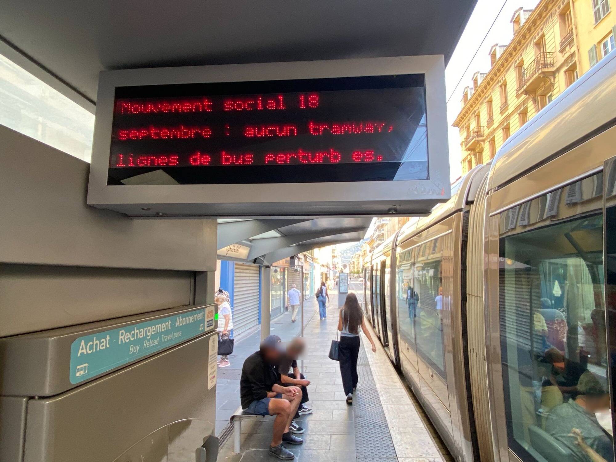 Grève du 18 septembre: aucun tram ne circulera à Nice jeudi, le réseau de bus fortement perturbé dans la métropole