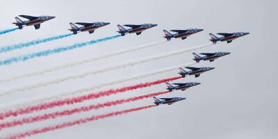 La Patrouille de France aux couleurs du Petit Prince pour le 14-Juillet