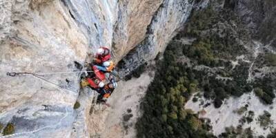 Perchés à 200 mètres du sol: les gendarmes réalisent un secours hors norme dans les Alpes-Maritimes pour évacuer deux alpinistes