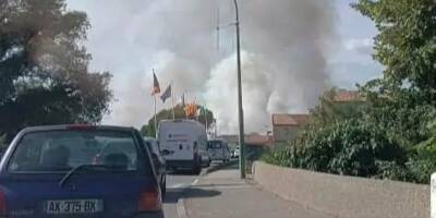Un incendie à Vinon-sur-Verdon a déjà brûlé 7 hectares, le feu n'est pas encore maîtrisé