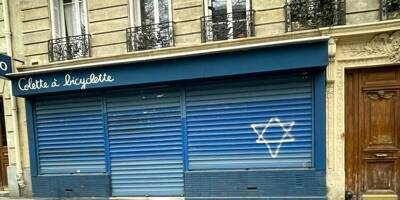 Des tags antisémites découverts sur la façade de plusieurs commerces parisiens