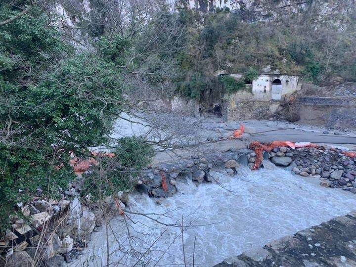 Les installations provisoires n'ont pas résisté aux pluies, une partie de la Roya à nouveau coupée du monde
