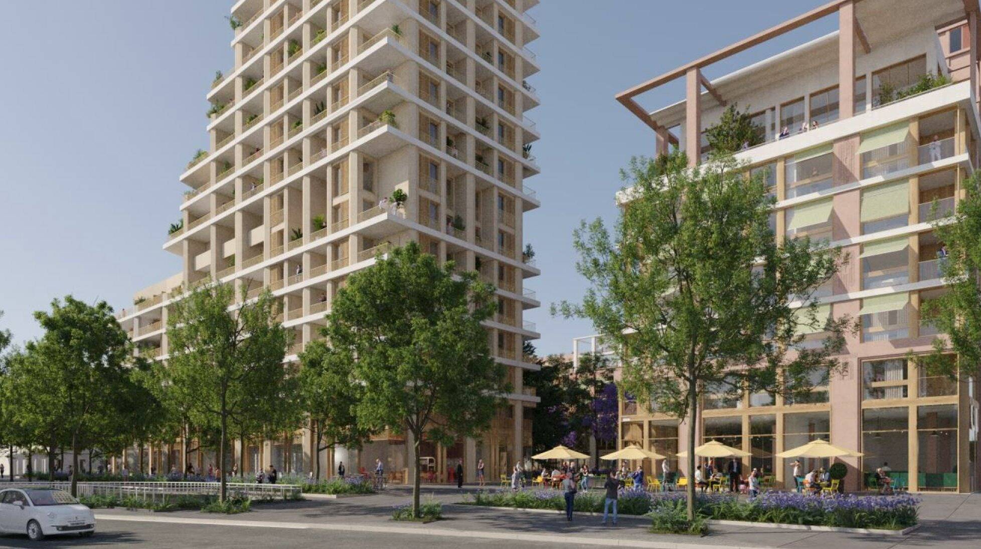 Une tour de 50 mètres: ce que l'on sait du quartier qui va sortir de terre à l'est de Nice