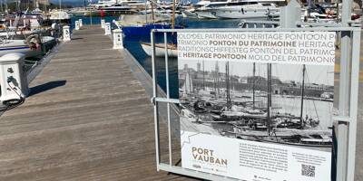L'histoire est amarrée à ce ponton du port Vauban à Antibes