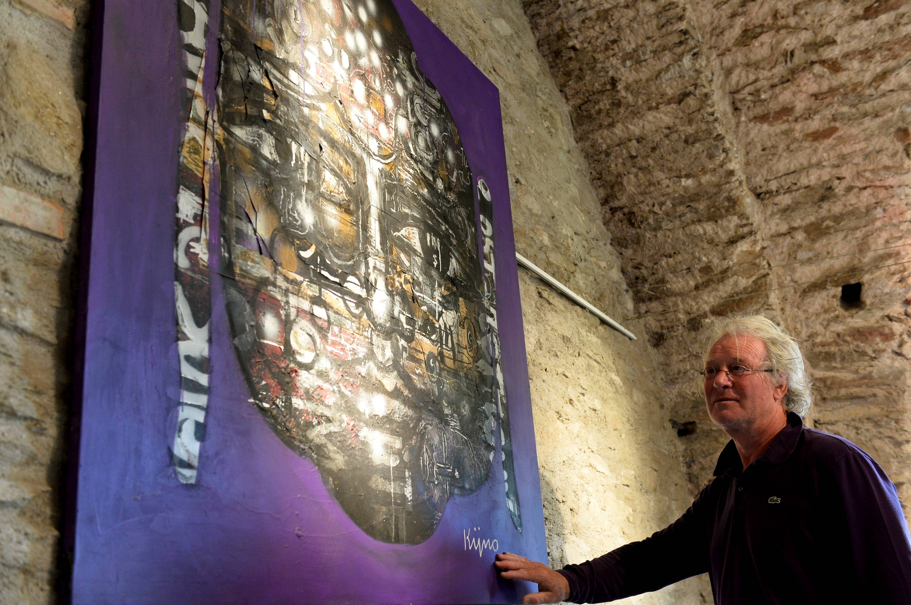 Jean-Pierre Rives invité d'honneur du salon des artistes contemporains à Saint-Tropez