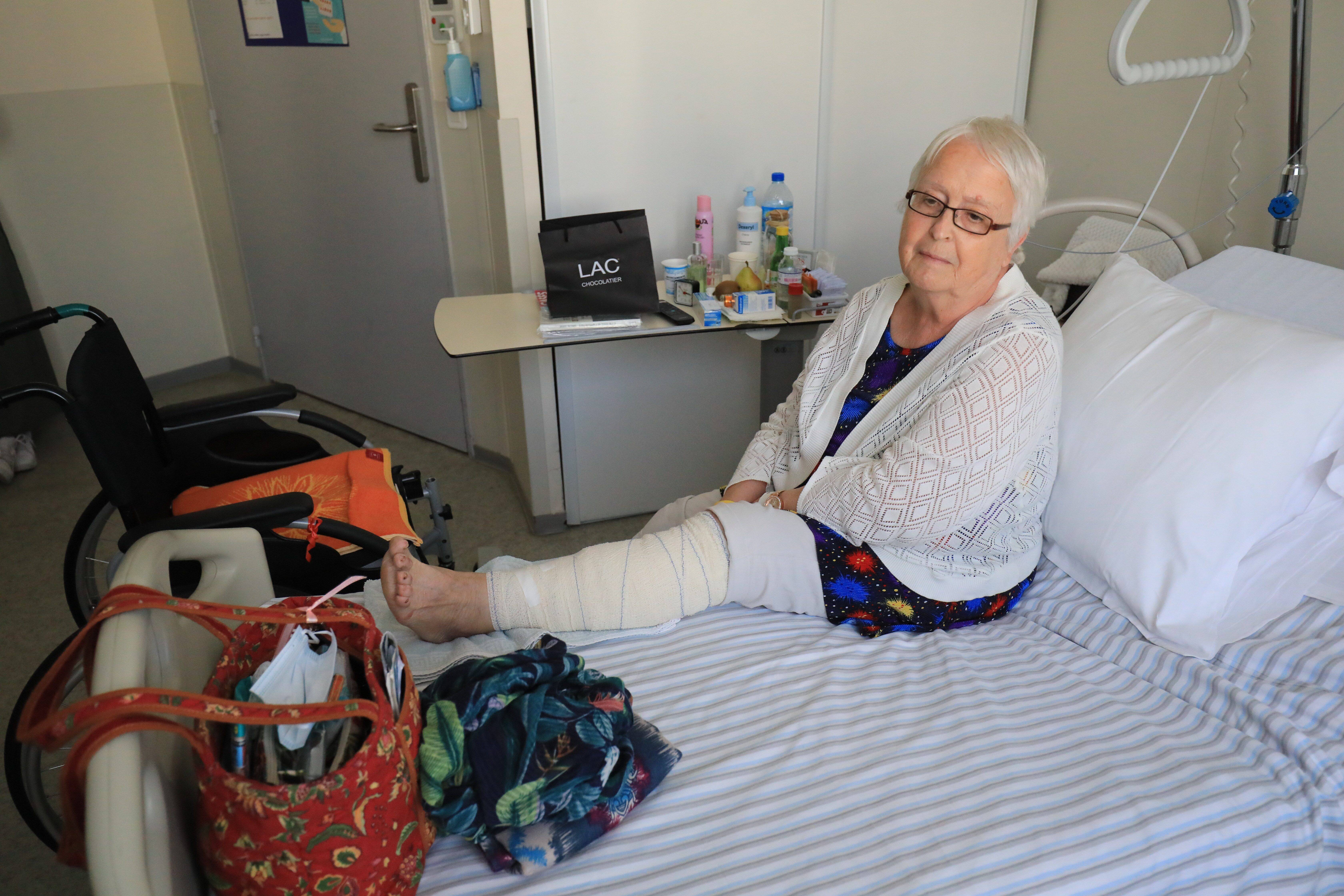 "J'ai eu peur d'être amputée": traînée sur plus de 4km par le train des Pignes cet été, Odette raconte son terrible accident