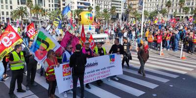 Plus de 600 manifestants dans les rues de Toulon ce jeudi pour 