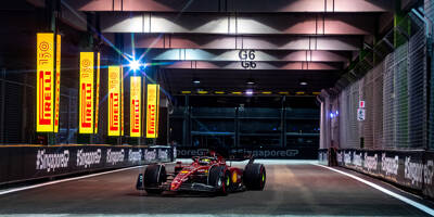 Charles Leclerc deuxième du Grand Prix de Singapour derrière Sergio Pérez