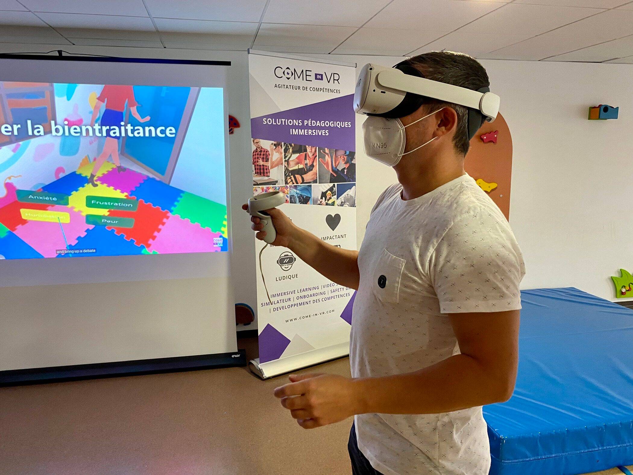 Comment se mettre à la place d'un enfant de 2 ans avec la réalité virtuelle?