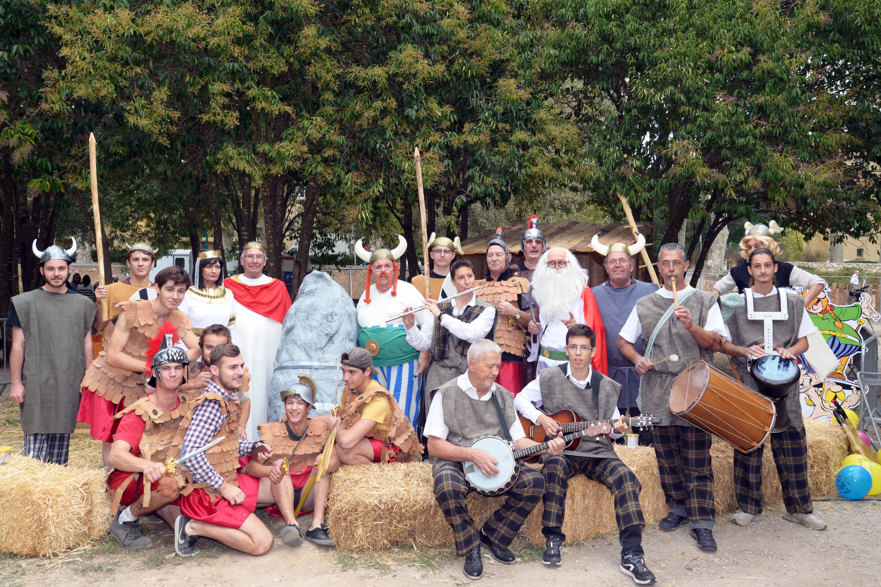 Obélix et Astérix font leur grand retour pour le Téléthon au Muy