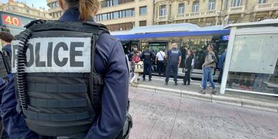 La police cible les transports en commun dans le centre-ville de Toulon
